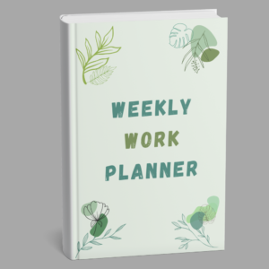 Weekly Work Planner