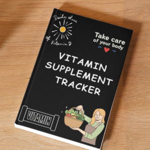 Monthly Vitamin Supplement Tracker