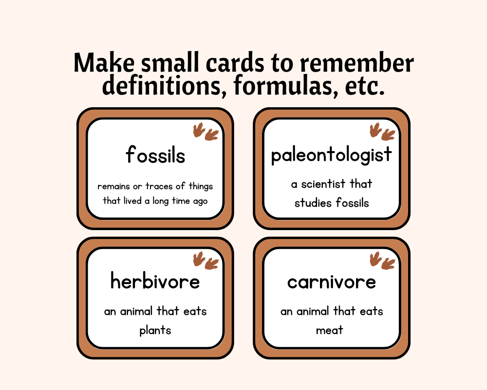Study Techniques for Exam