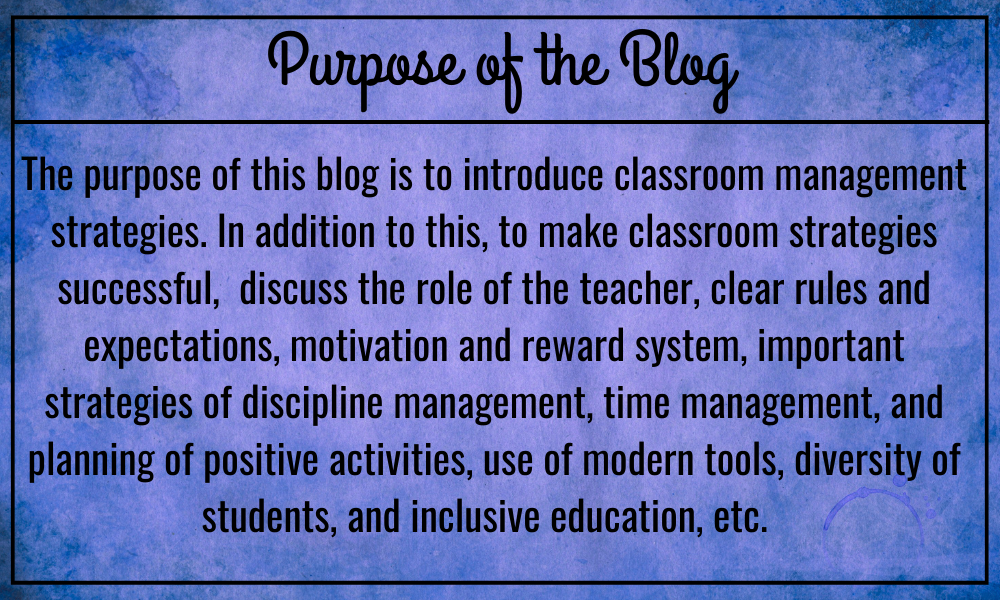 Classroom Management Strategies