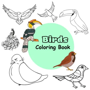 Birds Coloring Book